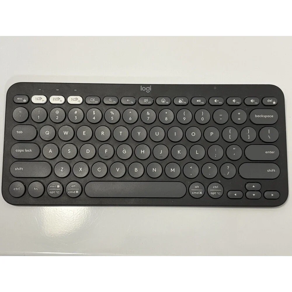 Logitech Pebble Keys 2 K380s Compact Bluetooth Wireless US Keyboard